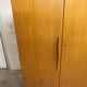 Scandinavian wardrobe 1960 teak 4 doors, 3 drawers, 2keys