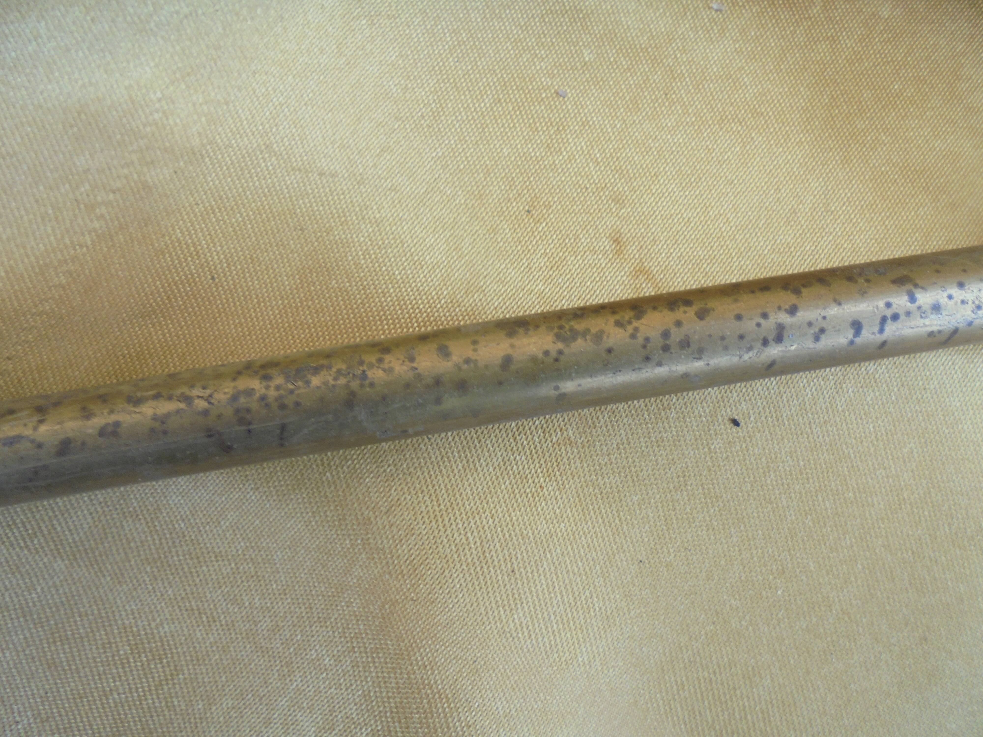 Servant of bronze and brass chimney