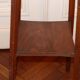 Wooden pedestal with shelf 1900s