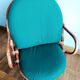 Paire de fauteuils pivotants en rotin 1970