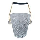 Crystal ice bucket 1950/1960