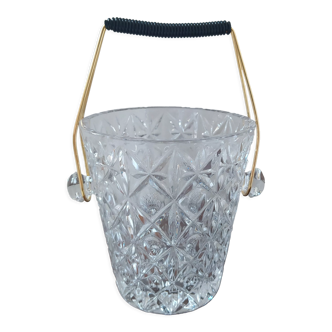 Crystal ice bucket 1950/1960