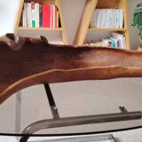 Olive wood centerpiece