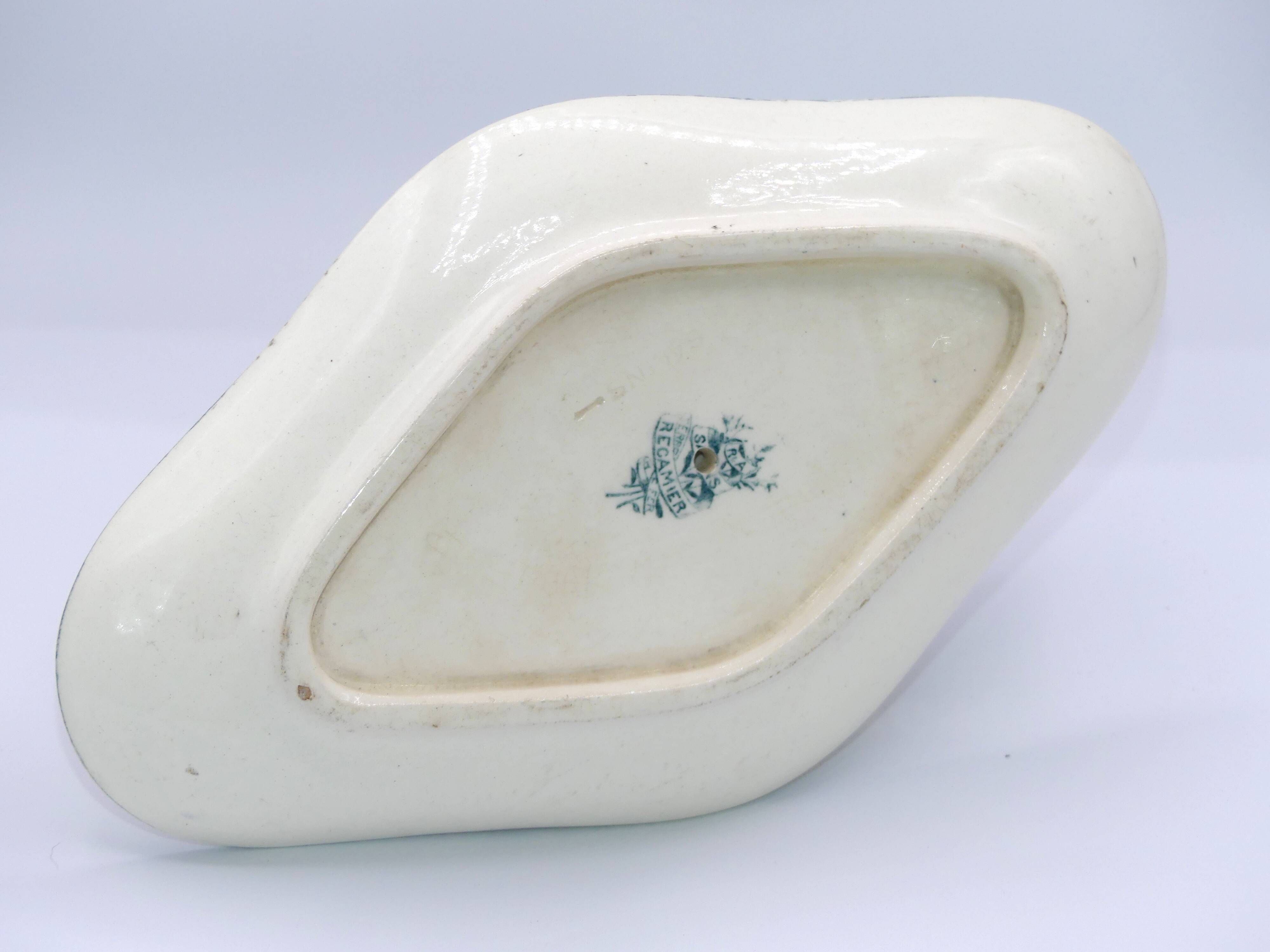 Terre de fer sauce boat Salins Récamier