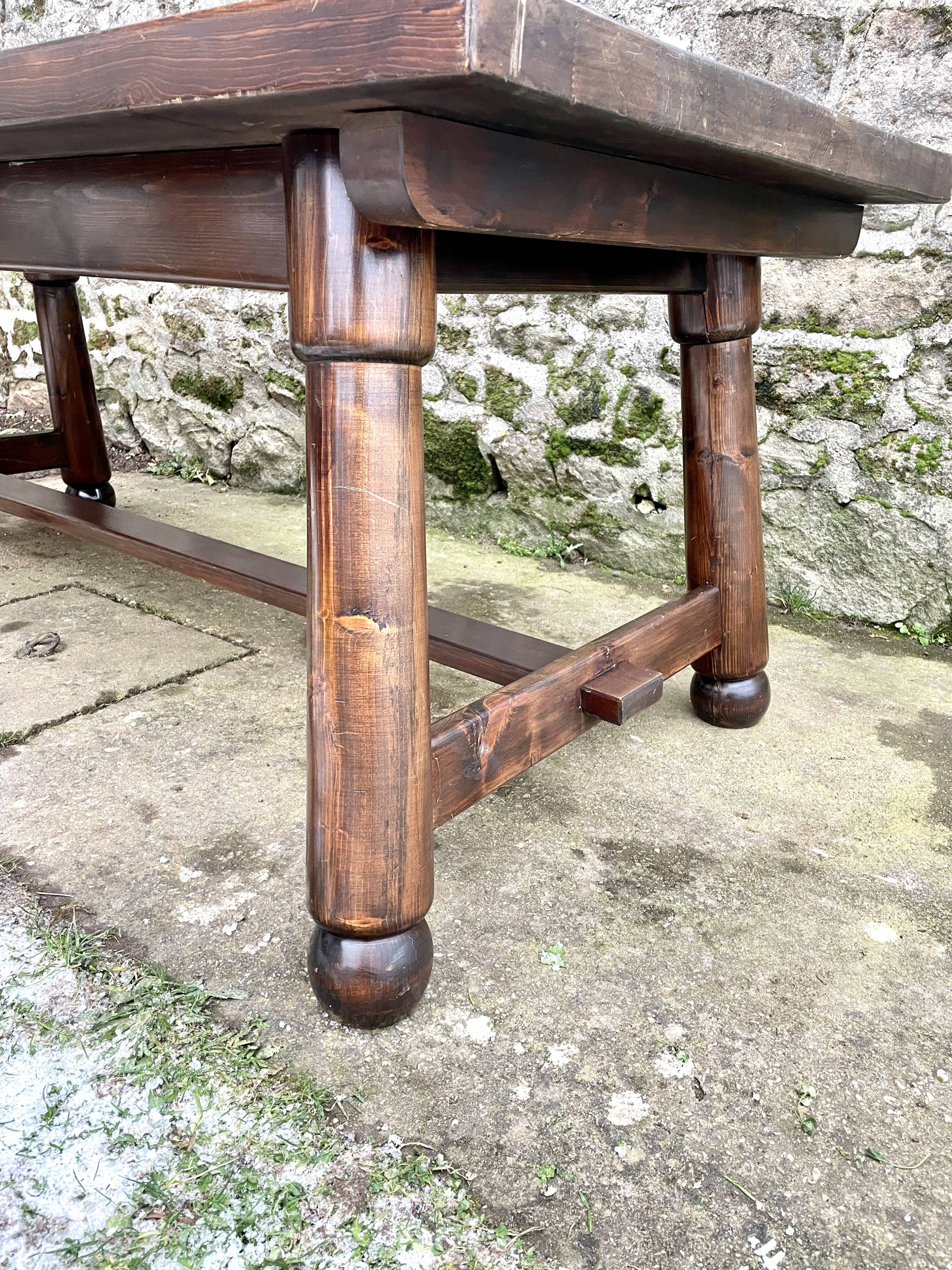 Brutalist table Georges Robert 1950