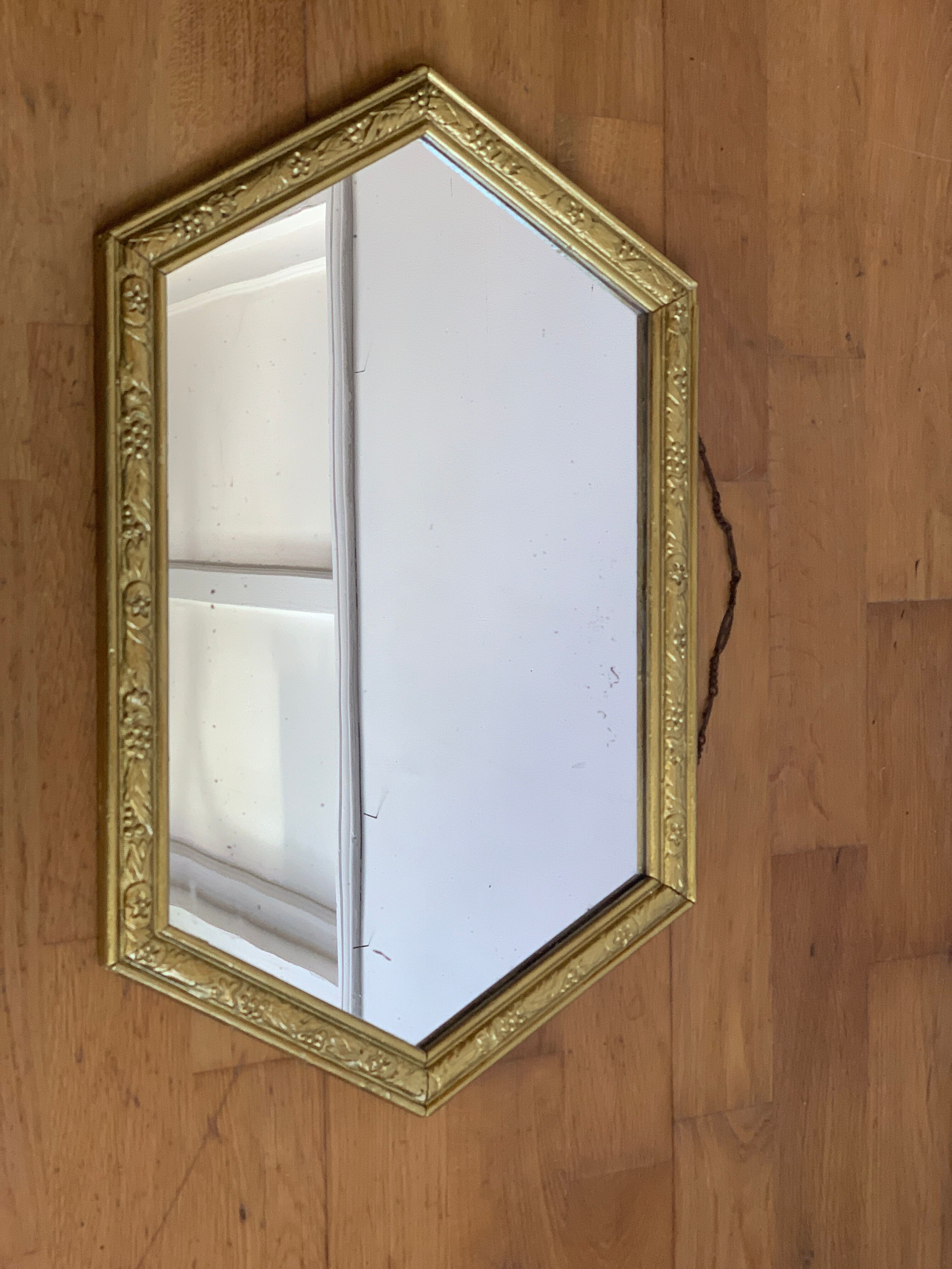 Miroir art déco 50x32