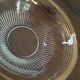 Fluted glass cups lined with gold 60