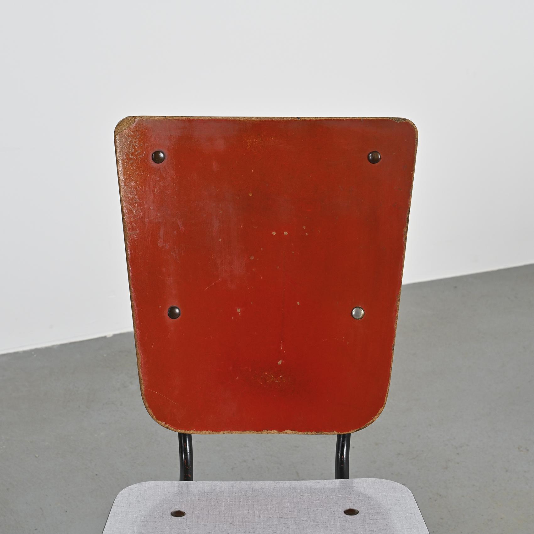 Kitchen table and chairs set by André Sornay, Lyon 1955
