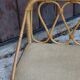 Rattan wall shelf