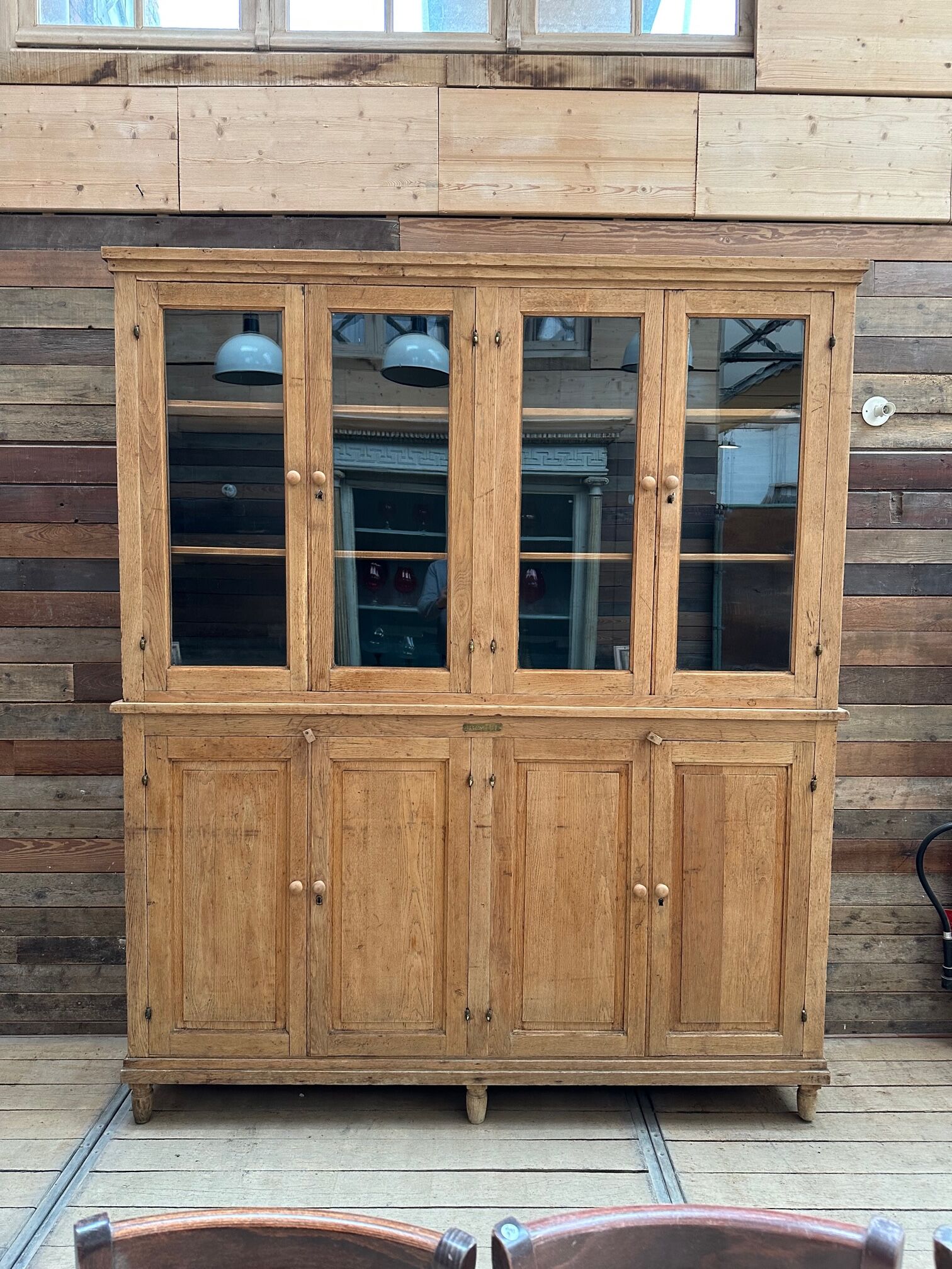 Xxth century oak bookcase