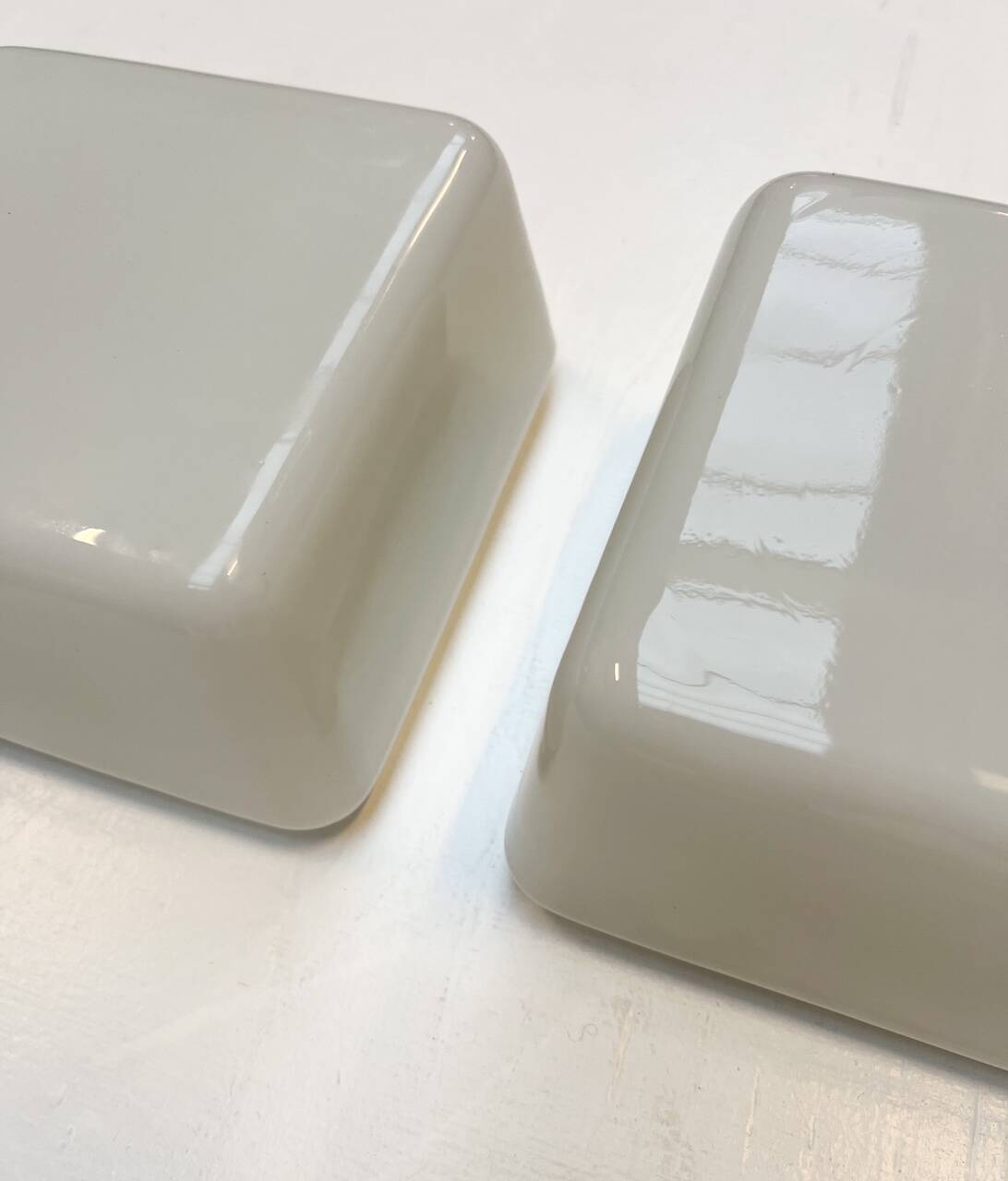 Set of glass wall lamps by WILA, 1940s