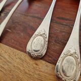 Christofle Series 5 table spoons Fidélio baguette model silver metal