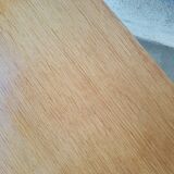 Vintage wooden compass foot bedside table