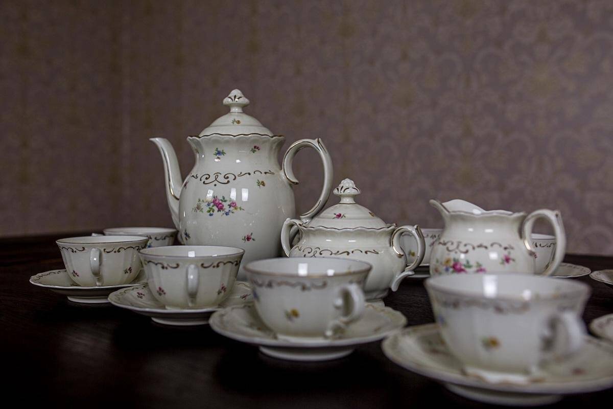 Vintage Coffee Service from Rörstrand, 1940s, Set of 26