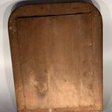 Miroir louis philippe, cadre bois sculpté doré