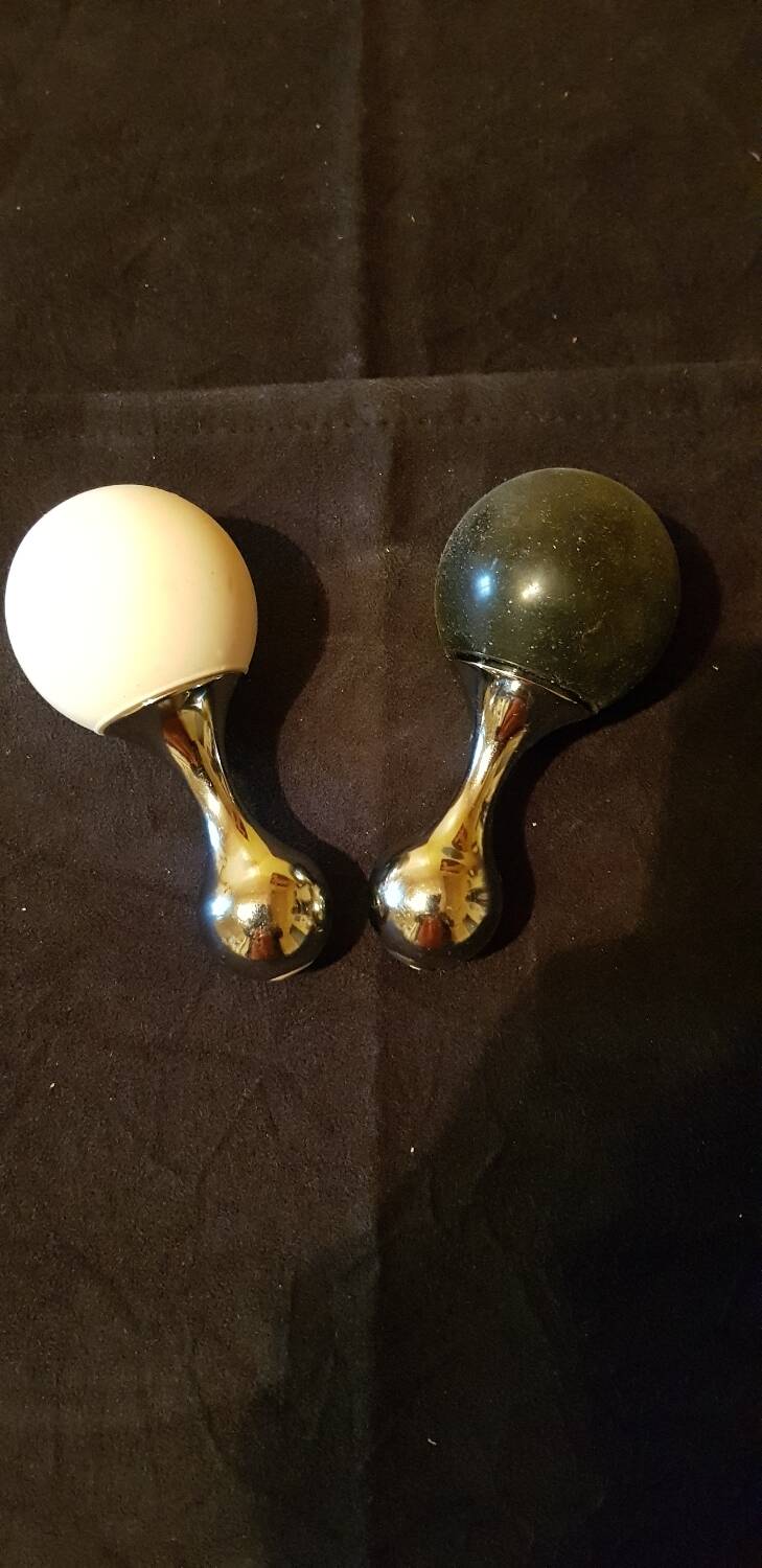 Designer salt and pepper shakers