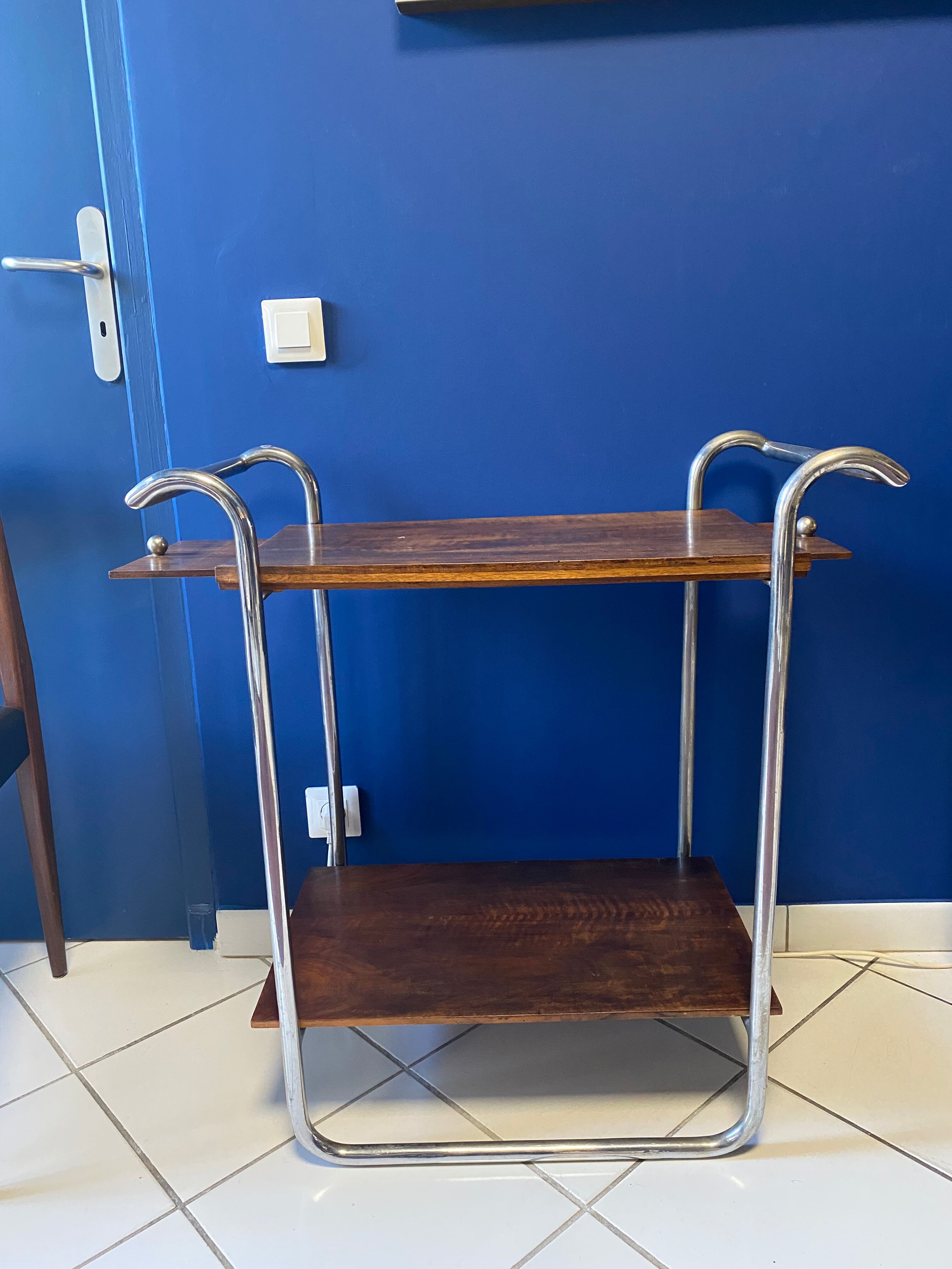 Wooden and chrome service 1930