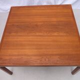 Table basse teck  carrée