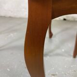 Vintage Louis XV style nesting tables in cherry wood