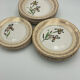 Porcelain plates signed moulin des loups 18 pieces