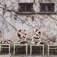 Baroque Style Wooden Dining Chairs, 1980