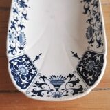 Serving dish in iron earth