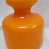 Orange opaline hanging 1970