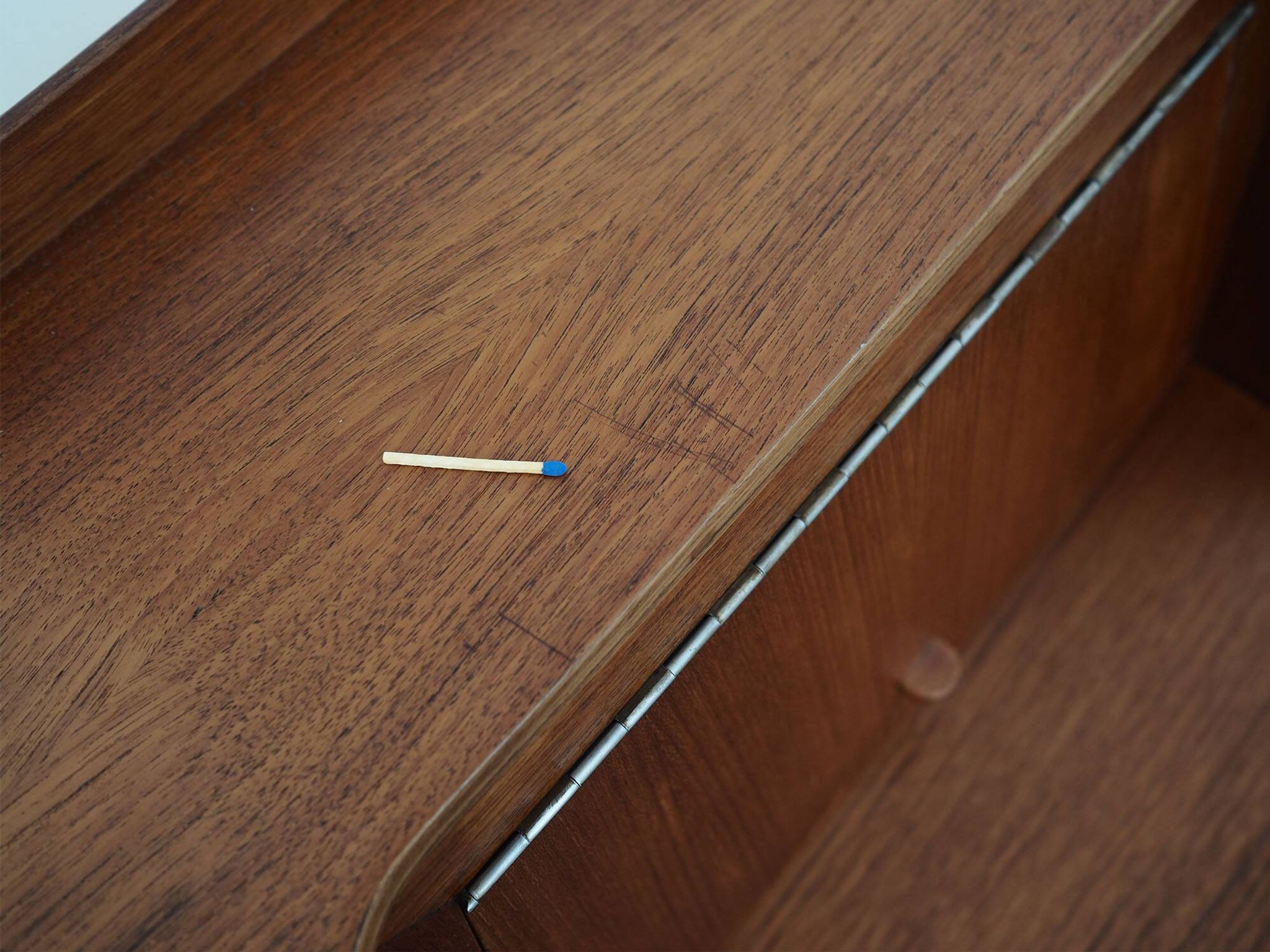 Teak secretary, Danish design, 1960s, production: Denmark