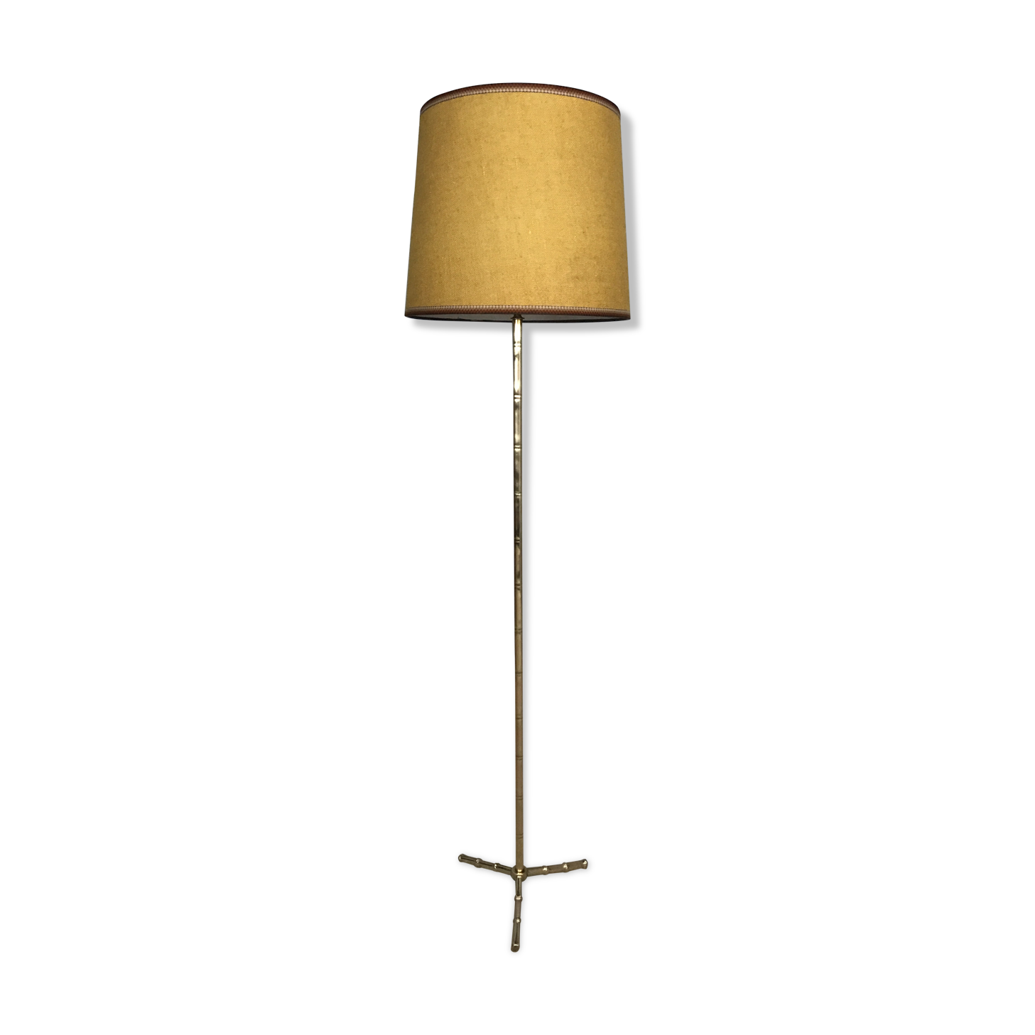 Floor lamp in brass 1960