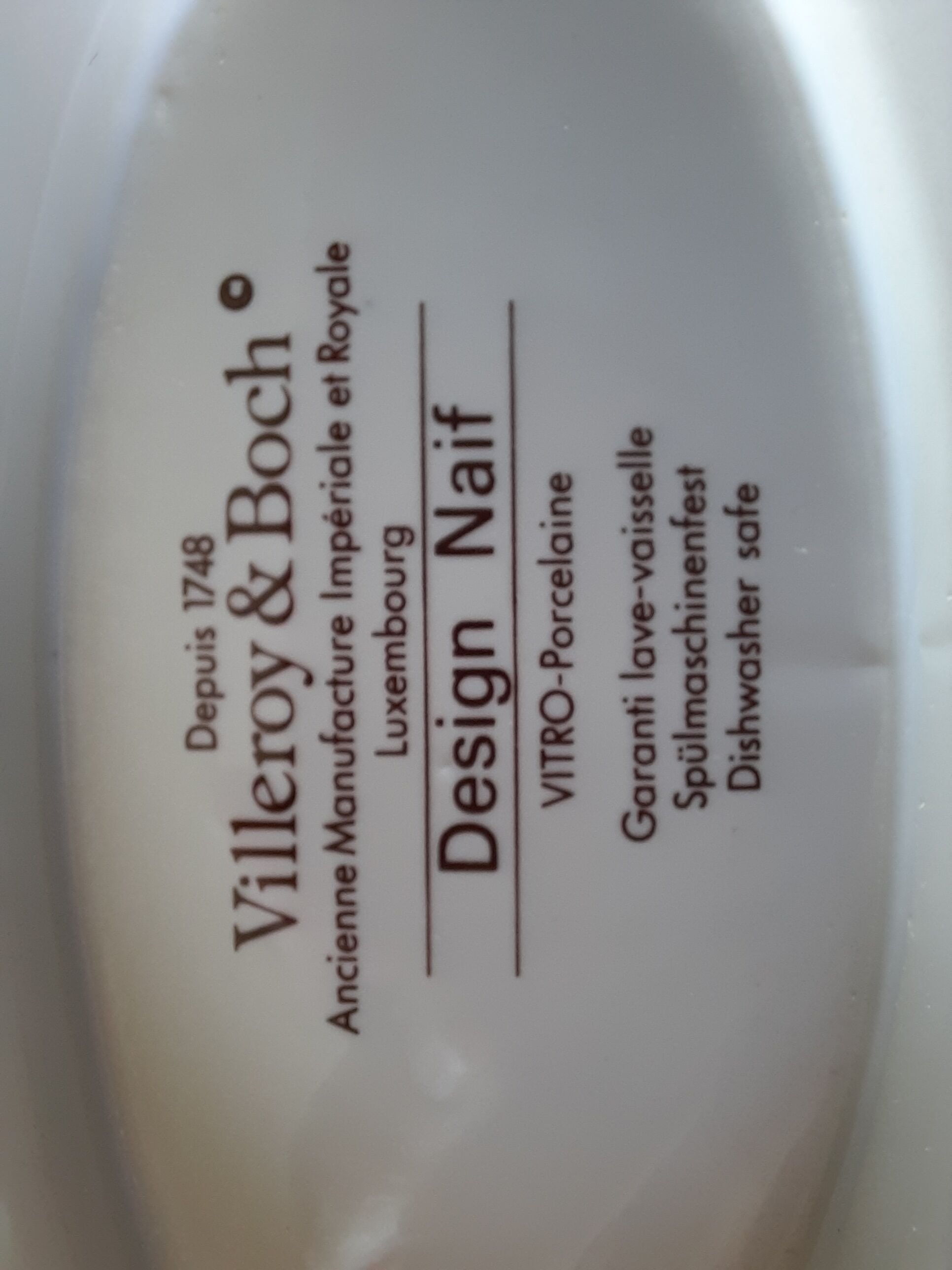 Saucière Villeroy and Boch Design Naif