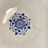 4 Assorted plates from Longwy and Moustiers