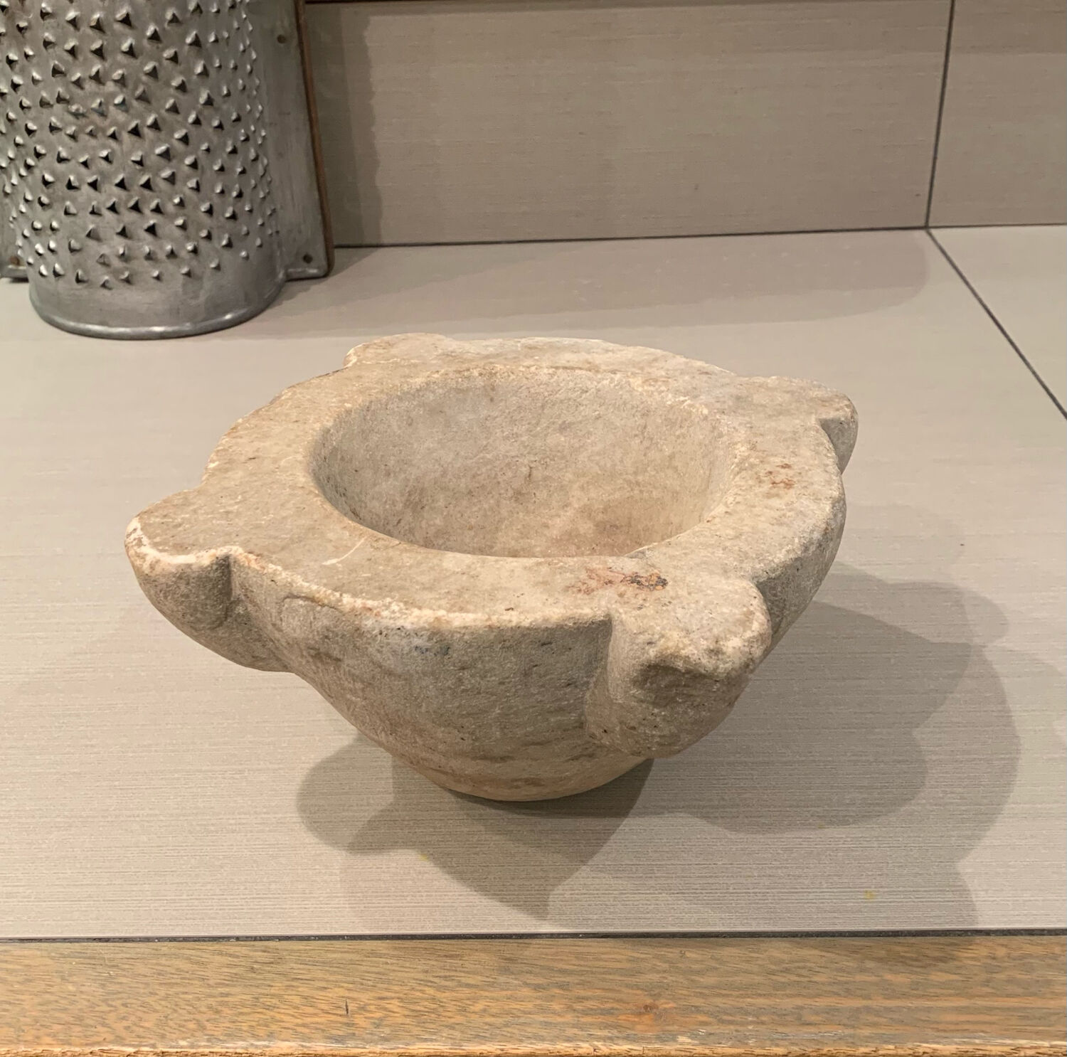 Ancient stone mortar