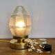 Lamp to lay vintage globe art deco in frosted glass