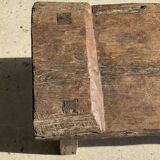 Very large bench in old teak H:50cm L:2m06