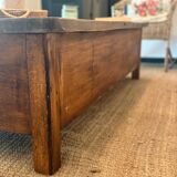 Solid wood coffee table