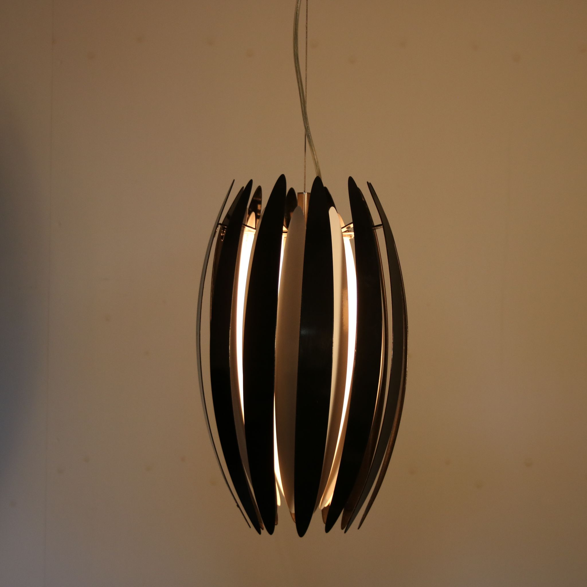 1980s “Jaws” Hanging lamp by Frandsen, Denmark
