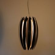 1980s “Jaws” Hanging lamp by Frandsen, Denmark