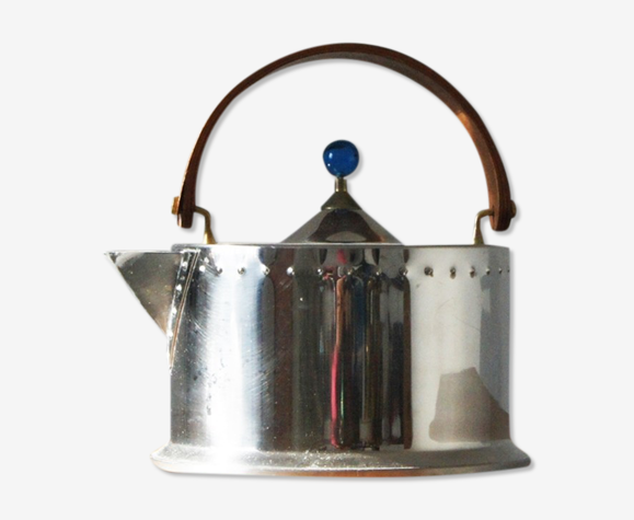 Théière vintage en acier inoxydable par C. Jörgensen pour Bodum, années 1980