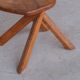 Pierre Chapo French Mid-Century Elm S34 Chair (4 Available)