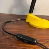 Yellow 80s table lamp