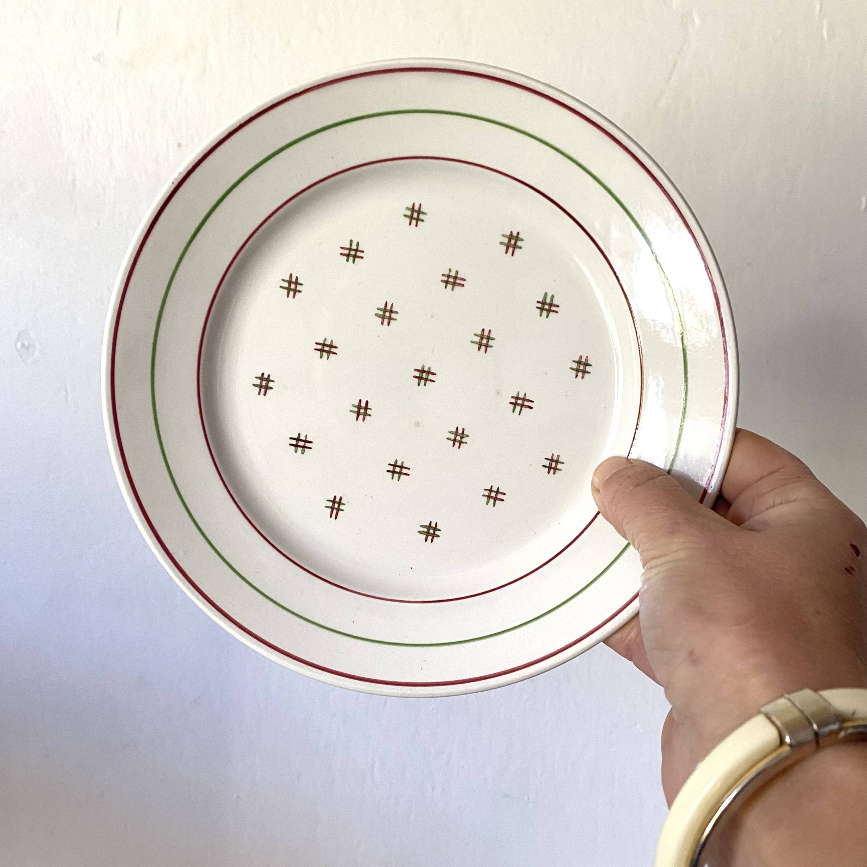 Luneville Yveline and Mery plates x16