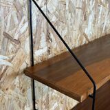 Teak string shelf wall shelf danish design denmark 60/70