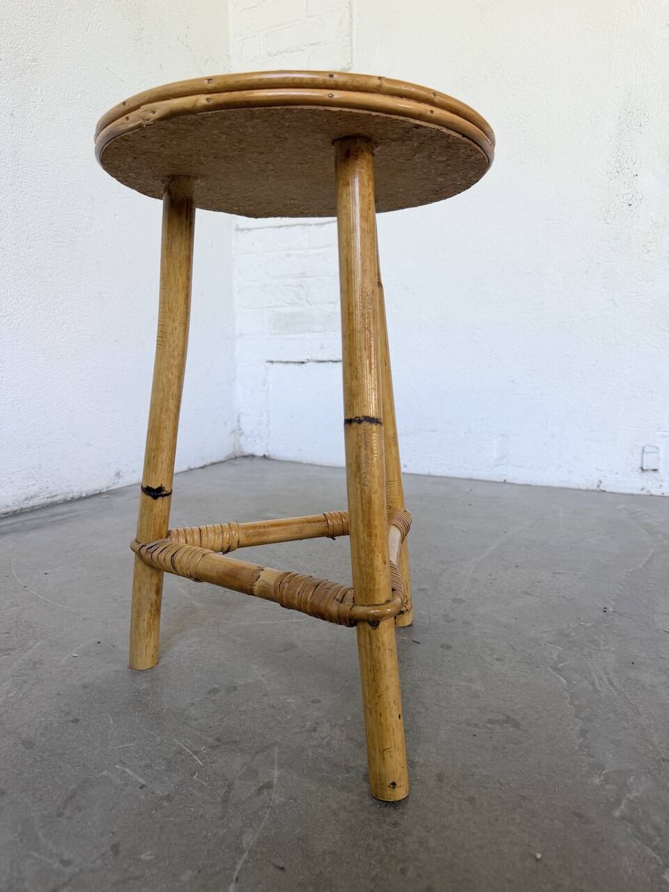 Sellette rotin étoile 1960