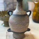 Amphore sculpturale vintage années 70 - grès