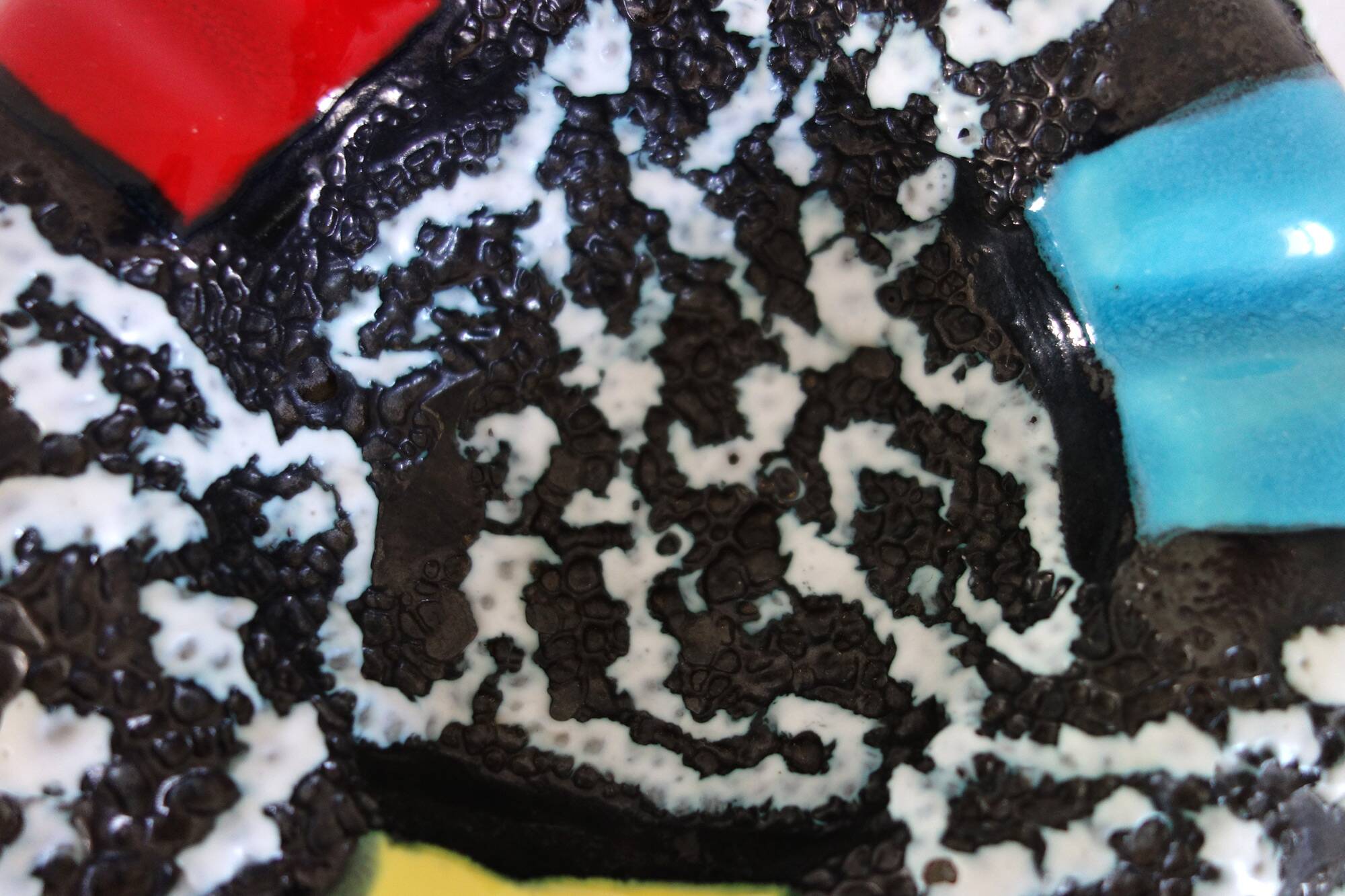 Vallauris Fat Lava pocket ashtray from the 60s