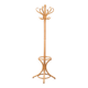 Beech standing coat rack Thonet 1960s