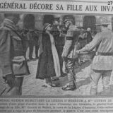 Bouquet of daisies and scent peas