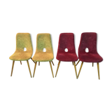 Set of four laminated chairs Miroslav Navratil