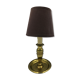 Vintage bronze bedside lamp