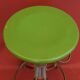 Tabouret industriel vintage 1940-1950, hauteur ajustable par poussoir 75 cm.